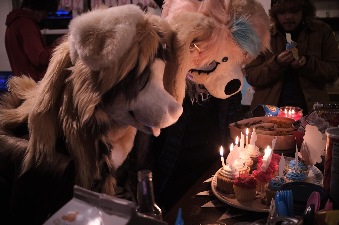 Knives & Breakfast celebrating their birthday